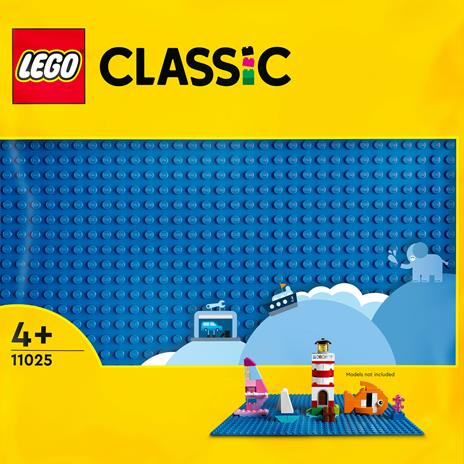 LEGO Classic Base blu - 8