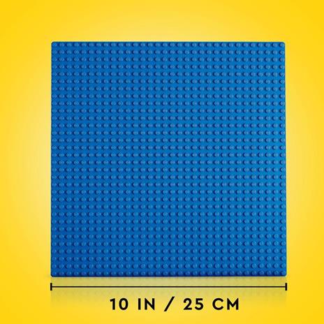 LEGO Classic 11025 Base Blu, Tavola per Costruzioni Quadrata con 32x32 Bottoncini, Piattaforma Classica per Mattoncini - 4