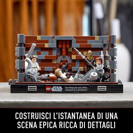 LEGO Star Wars Diorama Compattatore di Rifiuti Morte Nera - LEGO -  Costruzioni e mattoncini - Giocattoli