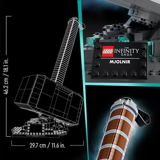 LEGO Thor's Hammer 76209 - 4