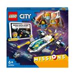 LEGO City 60354 Missioni di Esplorazione su Marte, Set Costruzioni con Avventura Digitale Interattiva, Astronave Giocattolo