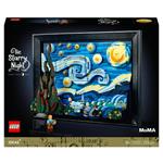 LEGO Ideas 21333 Vincent van Gogh - Notte Stellata, Set Fai da Te Creativo per Adulti, Decorazione per Casa 3D con Minifigure