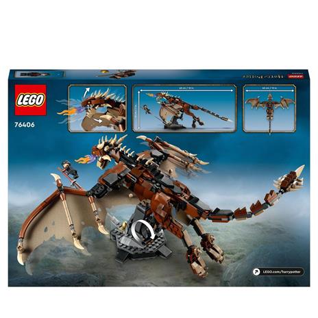 LEGO Harry Potter 76406 Ungaro Spinato, Set da Collezione con Drago Giocattolo, Idea Regalo con Personaggi Hogwarts - 8