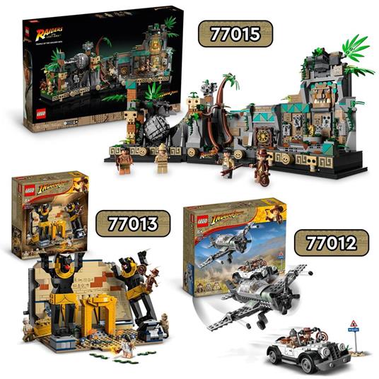 LEGO Indiana Jones 77013 Fuga dalla Tomba Perduta Gioco con Tempio e Minifigure della Mummia da I Predatori dell'Arca Perduta - 7