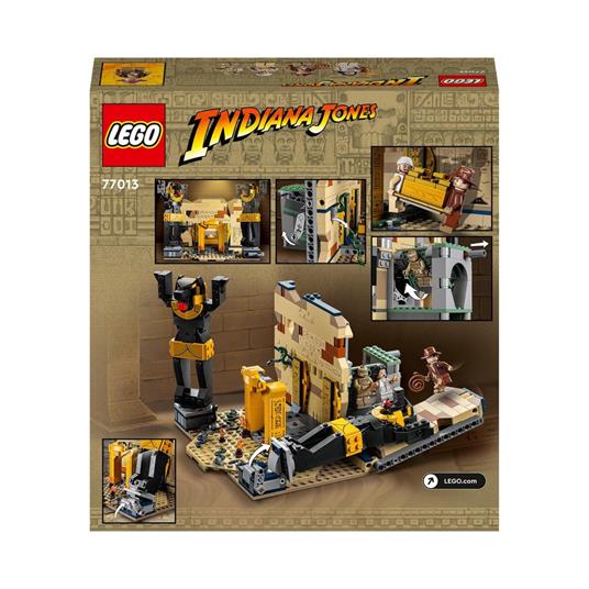 LEGO Indiana Jones 77013 Fuga dalla Tomba Perduta Gioco con Tempio e Minifigure della Mummia da I Predatori dell'Arca Perduta - 9
