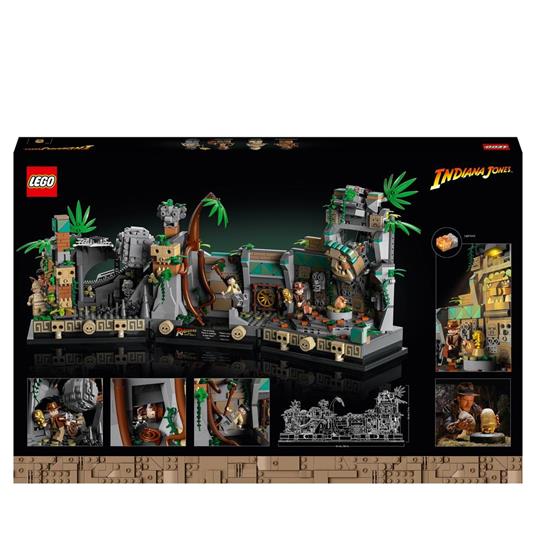 LEGO Indiana Jones 77015 Il Tempio dell’Idolo d’Oro Kit di Costruzione per Adulti Set dal Film I Predatori dell'Arca Perduta - 9