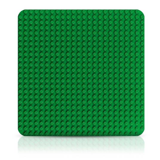 LEGO DUPLO 10980 Base Verde, Tavola Classica per Mattoncini, Piattaforma Giocattolo, Superfice di Costruzione per Bambini - 6