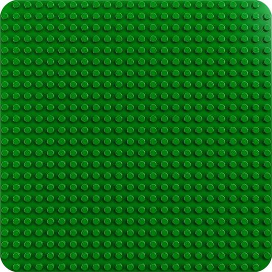 LEGO DUPLO 10980 Base Verde, Tavola Classica per Mattoncini, Piattaforma Giocattolo, Superfice di Costruzione per Bambini - 7