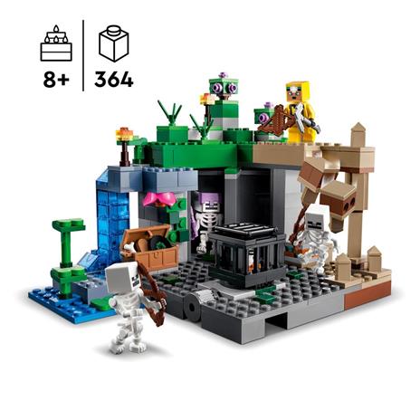 LEGO Minecraft 21189 Le Segrete dello Scheletro, Set di Costruzioni con Personaggi e Balestra Giocattolo, Giochi per Bambini - 3