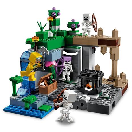 LEGO Minecraft 21189 Le Segrete dello Scheletro, Set di Costruzioni con Personaggi e Balestra Giocattolo, Giochi per Bambini - 4