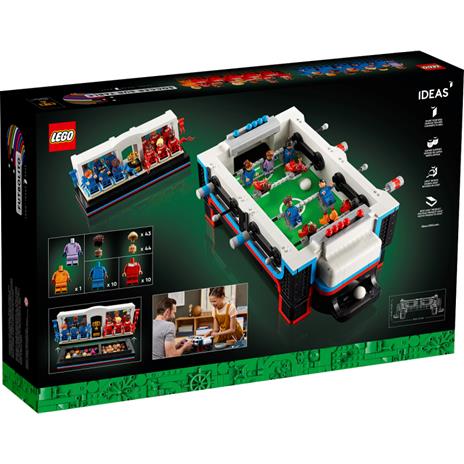 LEGO Ideas 21337. Calcio balilla - LEGO - Ideas - Edifici e architettura -  Giocattoli