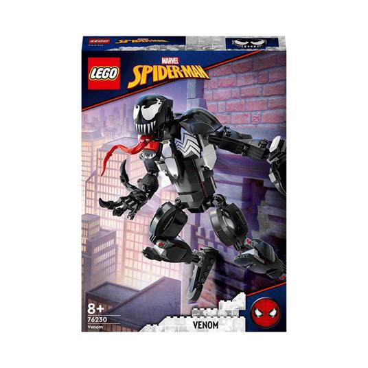 LEGO Marvel 76230 Personaggio di Venom, Action Figure Giocattolo Snodabile, Set da Collezione dell'Universo di Spider-Man