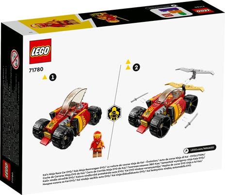 LEGO NINJAGO Auto da corsa Ninja di Kai - EVOLUTION - 11