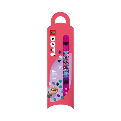 LEGO DOTS 41802 Braccialetto Unicorni per Sempre, Kit Braccialetti Fai da Te per Bambini con Unicorno, Giocattolo Idea Regalo