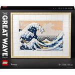 LEGO 31208 Art Hokusai - La Grande Onda, Set Fai Da Te, Hobby Creativi per Adulti, Quadri Soggiorno Giapponesi