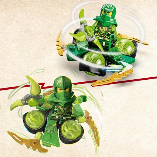 LEGO NINJAGO 71779 Spin Power Dragon di Lloyd, Trottola Giocattolo da Collezione, Piccolo Regalo Ninja per Bambini 6+ Anni - 4