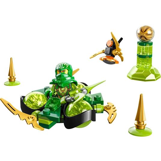 LEGO NINJAGO 71779 Spin Power Dragon di Lloyd, Trottola Giocattolo da Collezione, Piccolo Regalo Ninja per Bambini 6+ Anni - 7