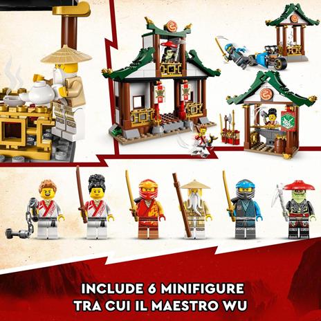 LEGO NINJAGO 71787 Set Creativo di Mattoncini Ninja, Scatola Porta Giochi per Bambini 5+ con Macchina e Moto Giocattolo - 8