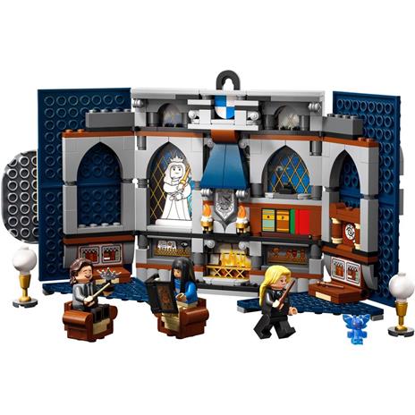 LEGO Harry Potter 76411 Stendardo della Casa Corvonero da Parete, Sala Comune Castello di Hogwarts, Giocattolo da Collezione - 7