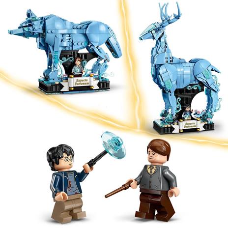 LEGO Harry Potter 76414 Expecto Patronum Set 2 in 1 con Figure Animali, Cervo e Lupo, Regali per Adolescenti, Donne e Uomini - 5