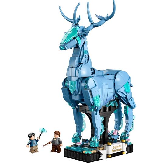 LEGO Harry Potter 76414 Expecto Patronum Set 2 in 1 con Figure Animali, Cervo e Lupo, Regali per Adolescenti, Donne e Uomini - 7