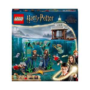 Giocattolo LEGO Harry Potter 76420 Torneo dei Tremaghi: il Lago Nero, Giochi per Bambini e Bambine con Barca Giocattolo e 5 Minifigure LEGO