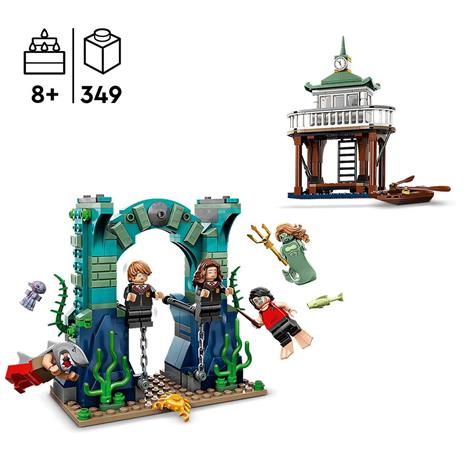 LEGO Harry Potter 76420 Torneo dei Tremaghi: il Lago Nero, Giochi per Bambini e Bambine con Barca Giocattolo e 5 Minifigure - 3
