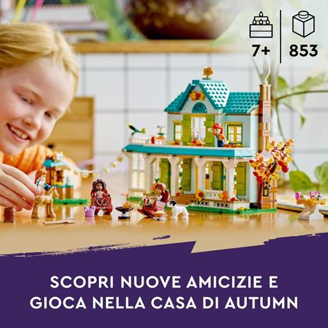LEGO Friends 41730 La Casa di Autumn, Set Casa delle Bambole con Accessori, Animali Domestici e Mini Bambolina Mia - 2