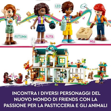 LEGO Friends 41730 La Casa di Autumn, Set Casa delle Bambole con Accessori, Animali Domestici e Mini Bambolina Mia - 4