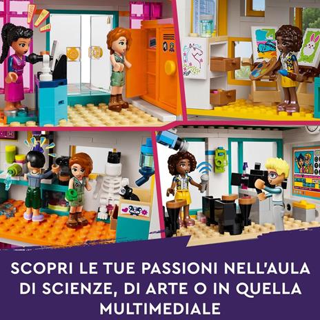 LEGO Friends 41731 La Scuola Internazionale di Heartlake City, Giochi per Bambine e Bambini con 5 Mini Bamboline, Idea Regalo - 8