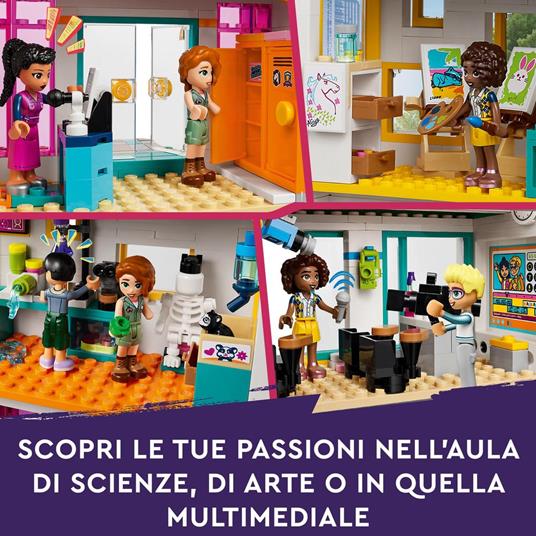 LEGO Friends 41731 La Scuola Internazionale di Heartlake City, Giochi per Bambine e Bambini con 5 Mini Bamboline, Idea Regalo - 9