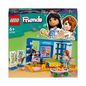Giocattolo LEGO Friends 41739 La cameretta di Liann, Camera da Letto a Tema Artistico con Mini Bambolina Autumn, Giochi per Bambini 6+ LEGO