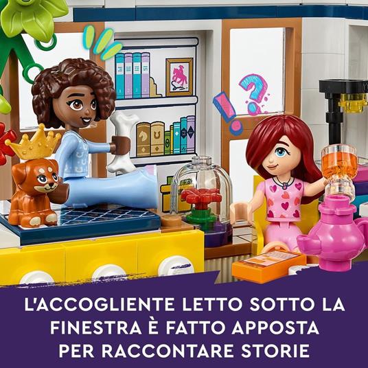 LEGO Friends 41740 La Cameretta di Aliya, Set Camera da Letto per Pigiama Party, Giochi per Bambini 6+, Piccola Idea Regalo - 10