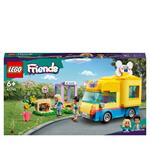 LEGO Friends 41741 Furgone di Soccorso dei Cani con Animale Giocattolo, Giochi per Bambine e Bambini 6+ Anni, Idea Regalo