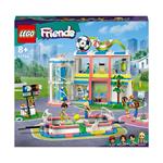 LEGO Friends 41744 Centro Sportivo, Gioco del Calcio, Basket, Tennis, Parete da Arrampicata e 4 Mini Bamboline per Bambini 8+