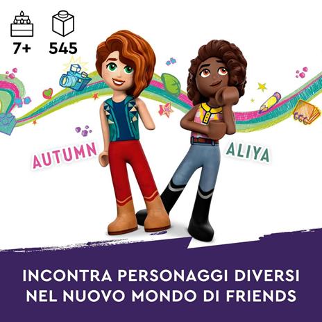 LEGO Friends 41745 La Scuderia di Autumn 2 Cavalli Giocattolo Carrozza e Accessori Fattoria con Animali Regalo per Bambini - 3