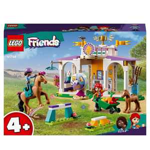 Giocattolo LEGO Friends 41746 Addestramento Equestre Scuderia Cavalli Giocattolo e Mini Bamboline Cura degli Animali Regalo per Bambini LEGO