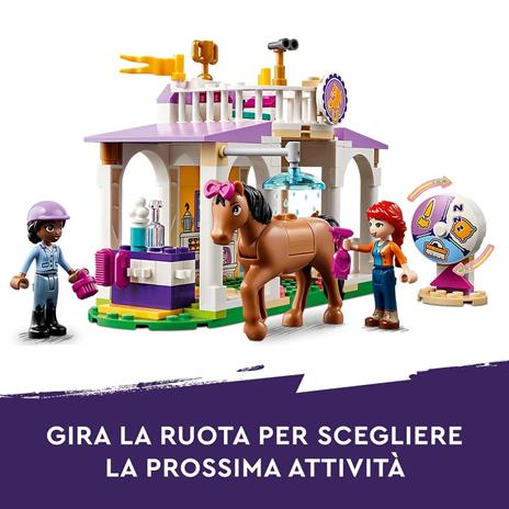 LEGO Friends 41746 Addestramento Equestre Scuderia Cavalli Giocattolo e Mini Bamboline Cura degli Animali Regalo per Bambini - 4