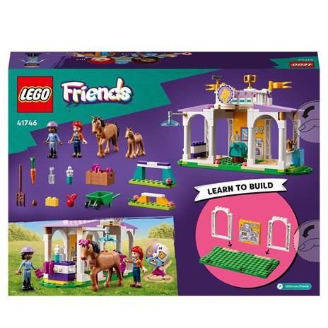 LEGO Friends 41746 Addestramento Equestre Scuderia Cavalli Giocattolo e Mini Bamboline Cura degli Animali Regalo per Bambini - 9