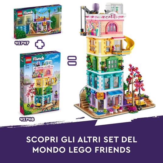 LEGO Friends 41748 Centro Comunitario di Heartlake City, Modular Building con Studio d'Arte e di Registrazione, Sala Giochi - 7