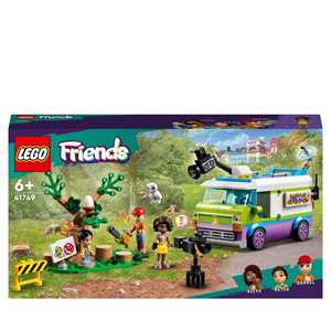 Giocattolo LEGO Friends 41749 Furgone della Troupe Televisiva Camion Giocattolo per le Notizie e Salvataggio Animali Regalo per Bambini LEGO