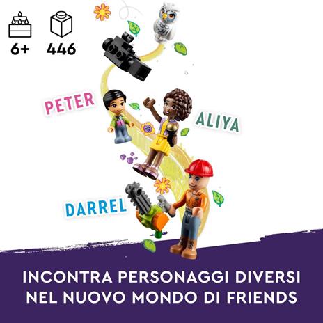 LEGO Friends 41749 Furgone della Troupe Televisiva Camion Giocattolo per le Notizie e Salvataggio Animali Regalo per Bambini - 3