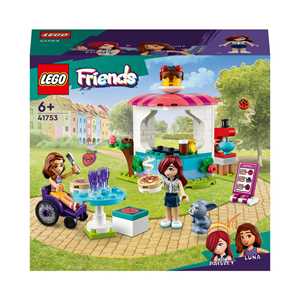Giocattolo LEGO Friends 41753 Negozio di Pancake, Giochi Creativi per Bambini e Bambine 6+ Anni con Mini Bamboline e Coniglio Giocattolo LEGO