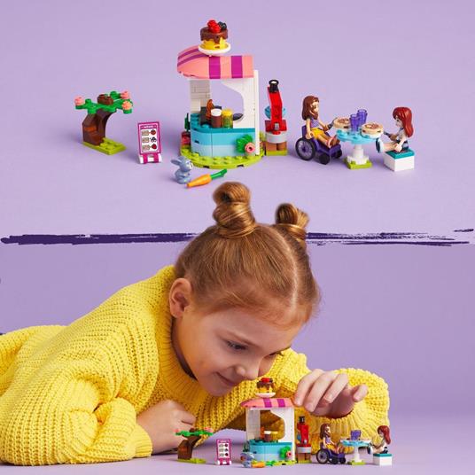 LEGO Friends 41753 Negozio di Pancake, Giochi Creativi per Bambini e Bambine 6+ Anni con Mini Bamboline e Coniglio Giocattolo - 2