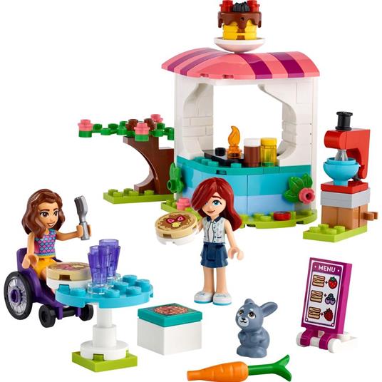 LEGO Friends 41753 Negozio di Pancake, Giochi Creativi per Bambini e Bambine 6+ Anni con Mini Bamboline e Coniglio Giocattolo - 7