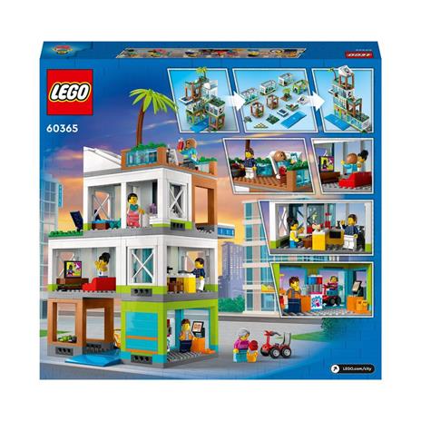 LEGO City 60365 Condomini Modular Building Set con Stanze Combinabili e 6 Minifigure Regalo Compleanno per Bambini 6+ Anni - 9