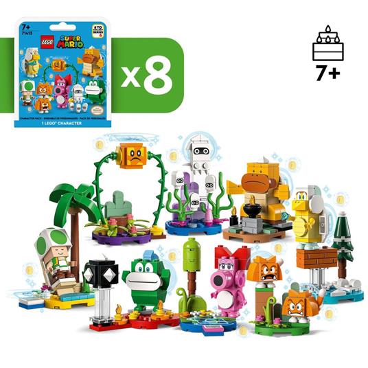 LEGO Super Mario 71413 Pack Personaggi - Serie 6 Mystery Box con 1 Personaggio da Collezione si Combina con gli Starter Pack - 3