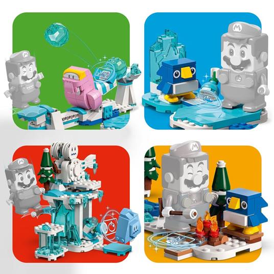 LEGO Super Mario 71417 Pack di Espansione Avventura sulla Neve di Tricherino, Giochi per Bambini, Necessita di Starter Pack - 5