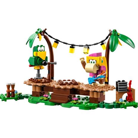 LEGO Super Mario 71421 Pack di Espansione Concerto nella Giungla di Dixie Kong con Figure di Dixie Kong e Pagal il Pappagallo - 8