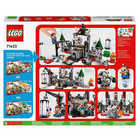 LEGO Super Mario 71423 Pack di Espansione Battaglia al Castello di Skelobowser con 5 Personaggi, Giochi per Bambini 8+ Anni - 9